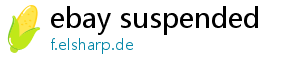 ebay suspended