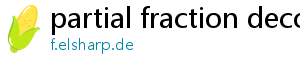 partial fraction decomposition calculator